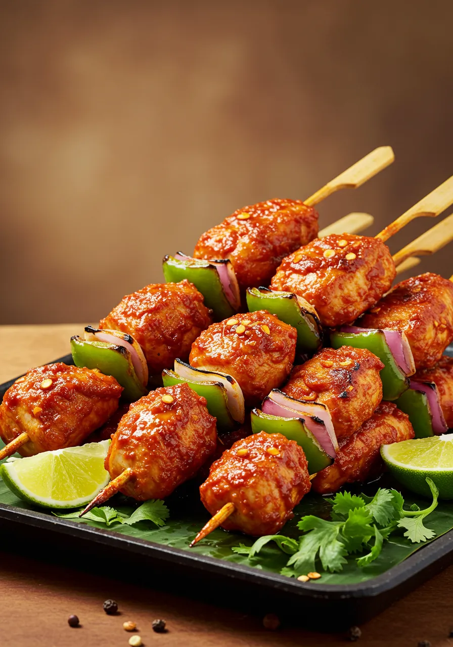 Spicy Chicken Skewers - secondary view